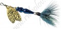 Mepps  Thunder Bug Dressed Gold Blue Tail Fly 1