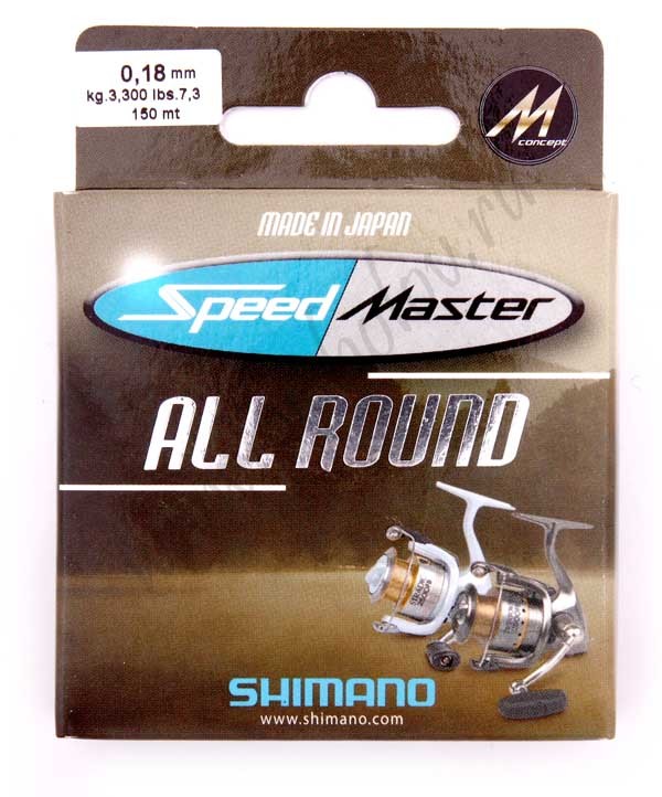 Shimano SpeedMaster Line All Round 150mt 0,18mm individual box