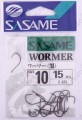 Sasame Одинарный крючок Wormer №10