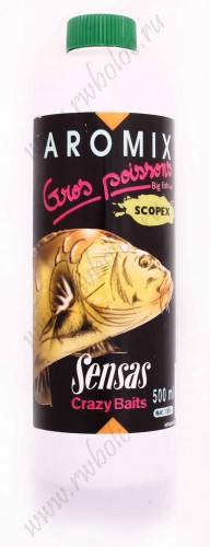 SENSAS AROMIX GROS POISSONS SCOPEX 500 ml (   )
